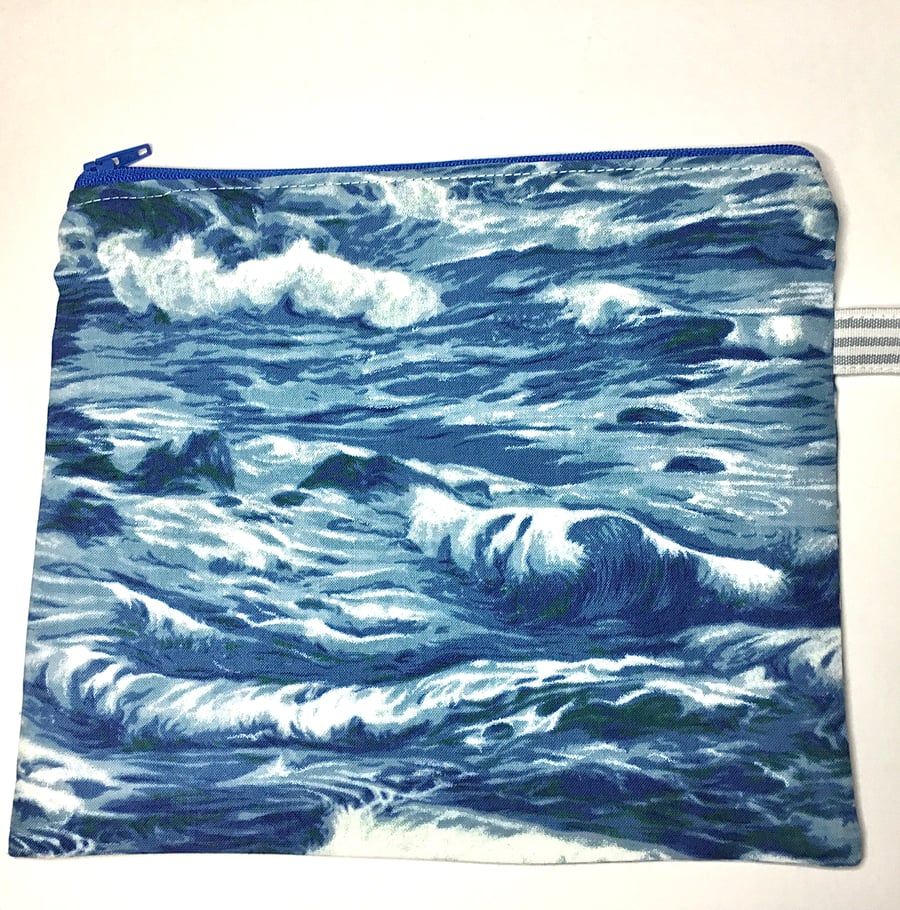 Small Wet Bag with Waterproof Lining 