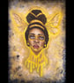 Mellifluous - Original A3 Pop Surrealism Bee Goddess Painting