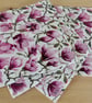 Four Magnolia Paper Napkins - Image 1
