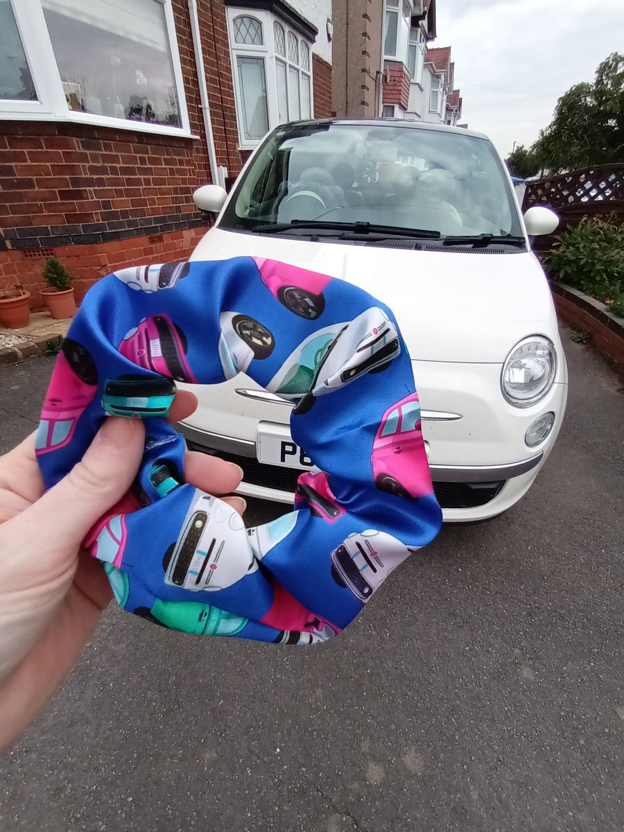 FIAT 500 scrunchie 