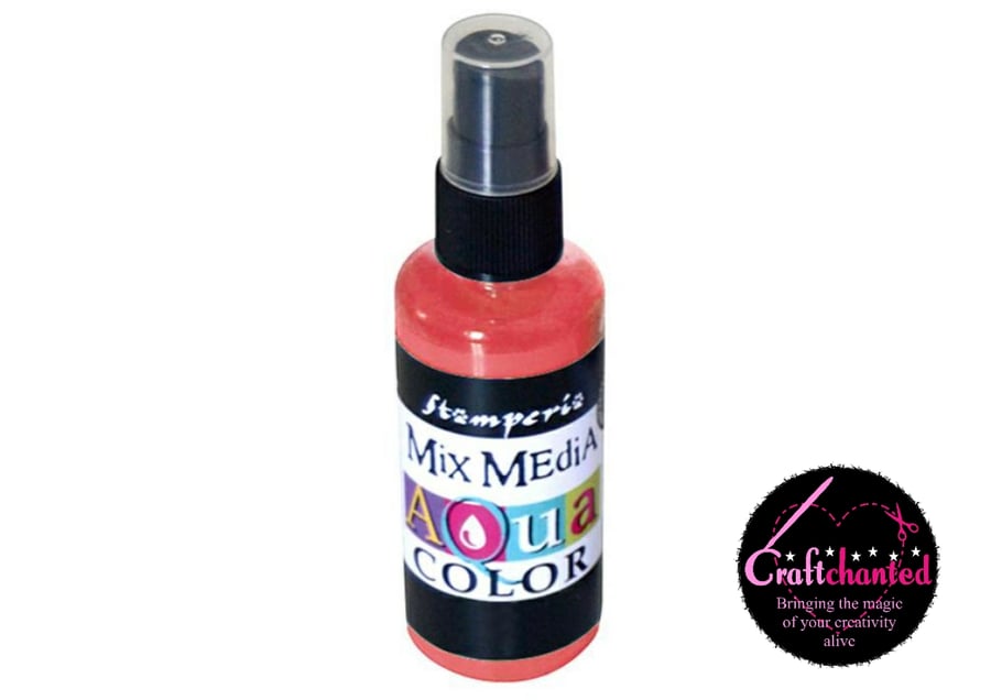 Aquacolor Spray - Red - 60ml