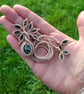 Ruby Zoisite Baby Macrame Tree - Image 3