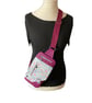 Handmade genuine leather bag, sling  crossbody multi pockets, teen 