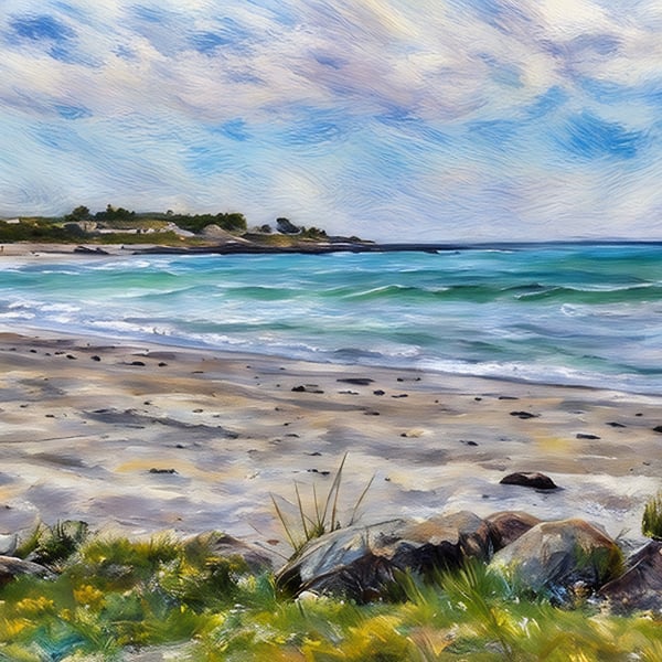 Digital Download Beach East Scotland 