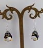 Glass penguin earrings - Image 3
