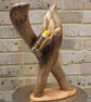 Sculptural driftwood statement lamp - Image 5
