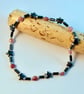 Tourmaline & Hematite Star Bracelet, Anniversary, October Birthday, Libra Gift - Image 3