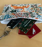 Deer Print Quilted Fabric Midi Purse - Image 3
