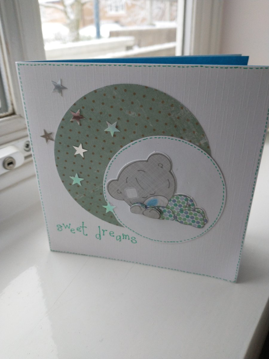 Sweet dreams baby card