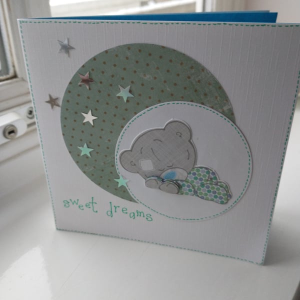 Sweet dreams baby card