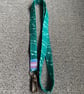 Green stripy spot 100% Cotton Lanyard - Image 3