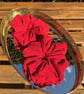 Disco Party Sparkle Scrunchies, Silver Metallic Glitter Oversized XXL Scrunchies - Image 8