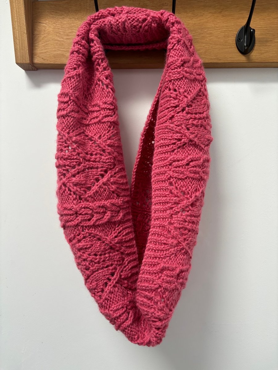 Strawberry Hill Lace Cowl