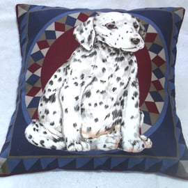 Dalmation Pup sitting cushion