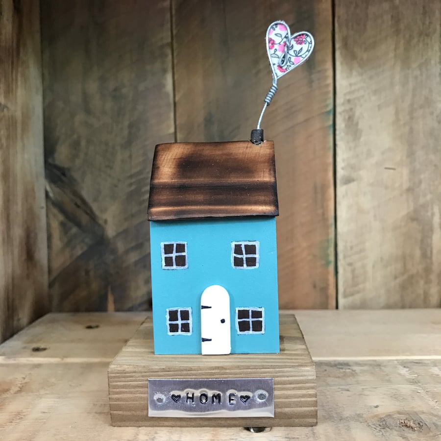 Handmade House with Heart Gift