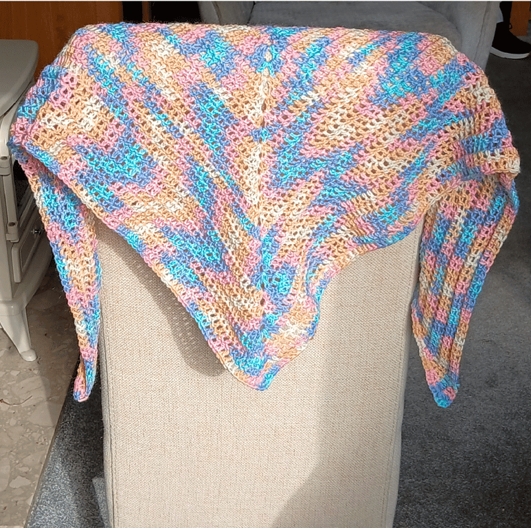 CROCHET Candy Floss Shawl