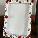 Decorated Photo Frame 5x7 Valentines Day Present Unique Gift