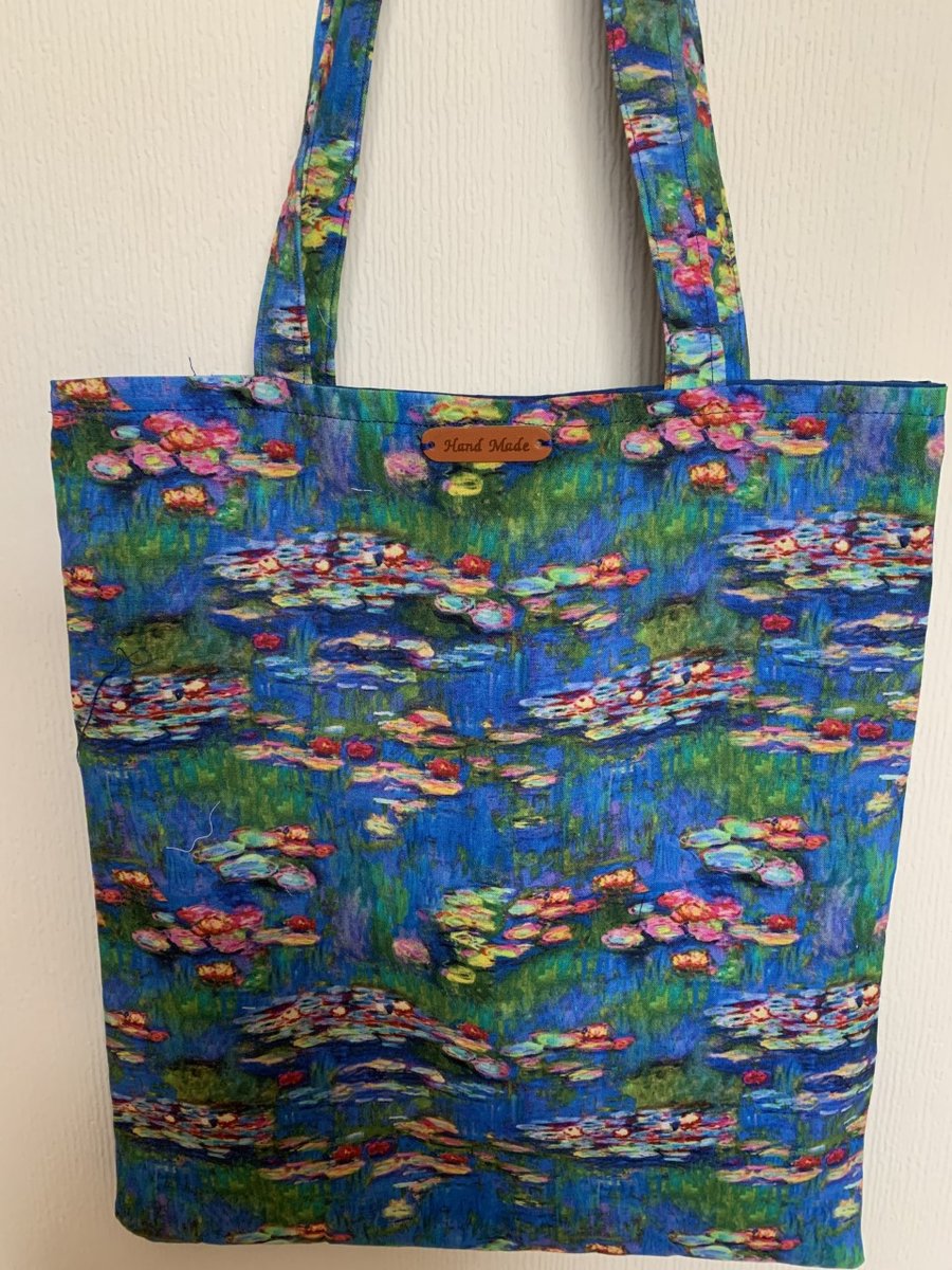 Tote Bag and coin purse Monet's Water lily