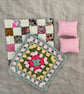 Quilt & Blanket set for Dollhouse  - Image 3