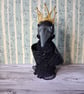 The Crow Queen large peg doll. - Image 4