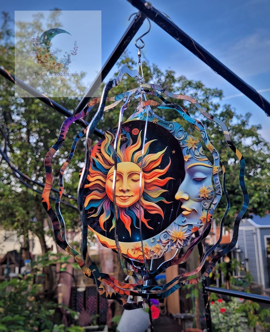 Celestial wind spinner 8 inch 