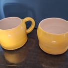 Handmade ceramic Mugs x 2. Made with love!