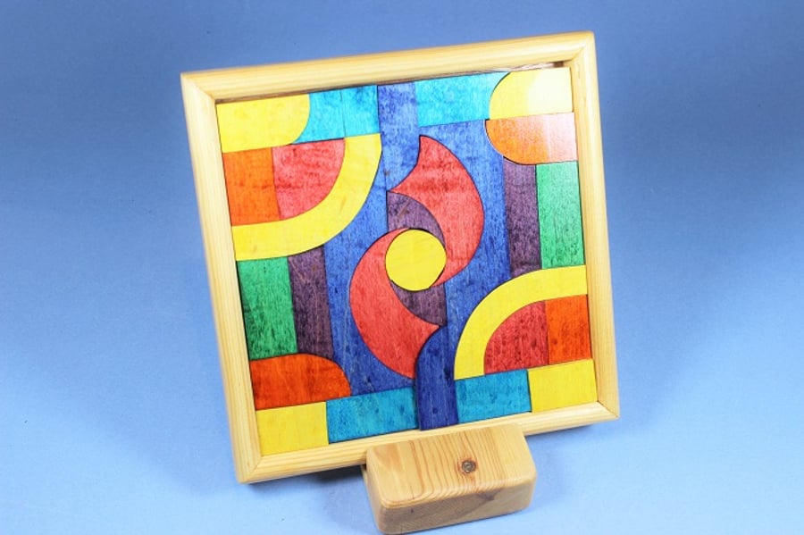 Abstract Jigsaw Puzzle (WJF8)