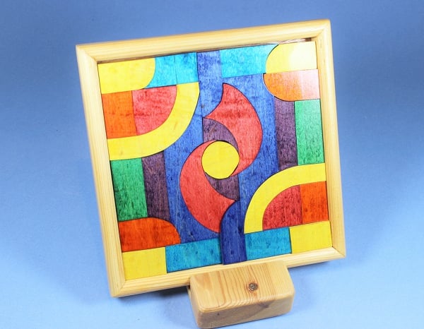 Abstract Jigsaw Puzzle (WJF8)