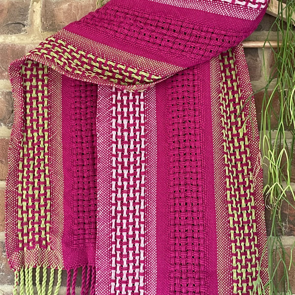 Handwoven Pure Cotton Scarf