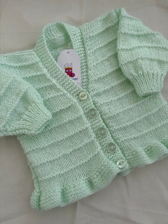 Baby Girls Frilled Cardigan