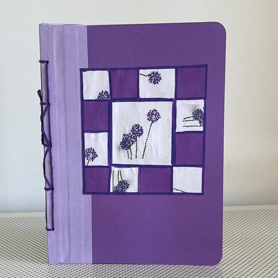 Handmade Notebook- Purple 