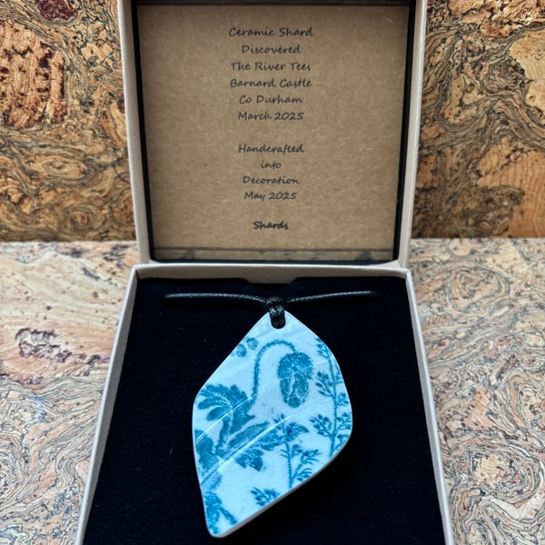 Handcrafted Ceramic Decoration One of a Kind Unique Eco Friendly Gifts Poppy