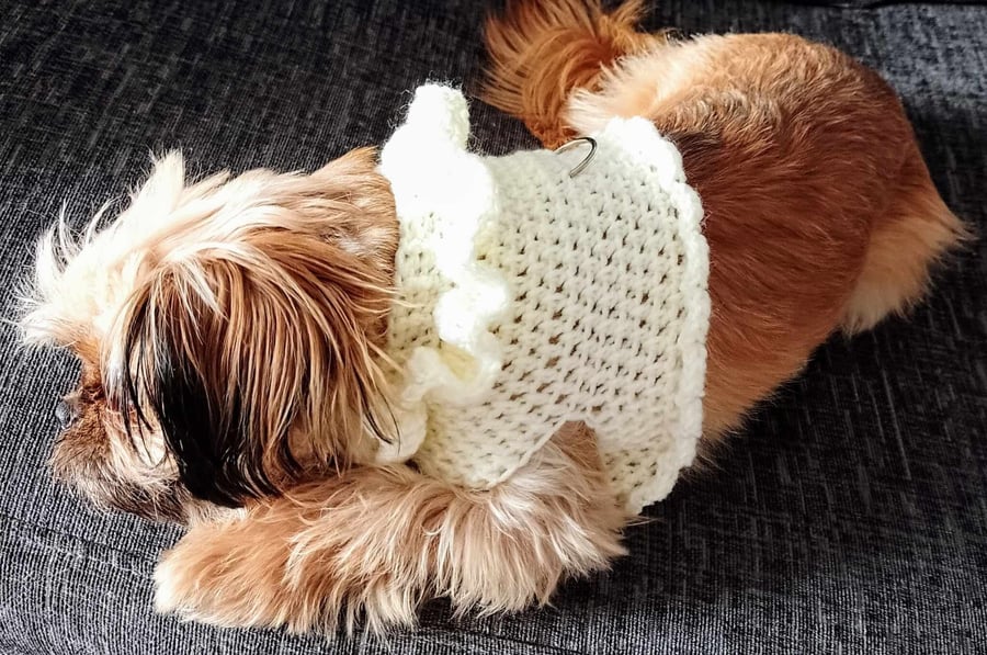 Handmade Harness made to size for DogsCats all Breed sizes xxstcupxsSmallMLXL