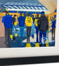 Oxford. Framed & Unframed Art Print Utd United Football FC, Stadium Gift - Image 3