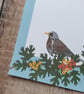 Thrushes Mini Writing Paper Set - Image 8