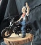 Needle felted biker - Image 4