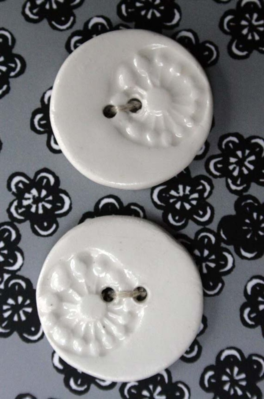 Easter Bonbons Buttons- porcelain fondants - handmade buttons