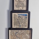 Personalised Custom 3D wooden map: Personalised location