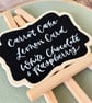 Personalised Mini Chalkboard Food Signs with Easel, Hand Lettered Buffet Labels - Image 4