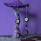 Handmade witchy earrings 