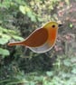 Fused glass robin - Image 7