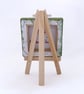 Mouse and Toadstool Painting - whimsical miniature canvas art - Image 4