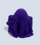 Dark Purple Ghost Ornament - Spooky Halloween Decoration - Image 9