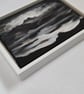 Kinder Scout, Moonlit Monochrome Landscape Painting, Framed Original - Image 5