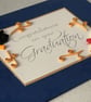 Handmade graduation congratulations card, with quilling features - Image 1