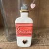 Summer seconds Ceramic Love Spell Potion Bottle decoration Red
