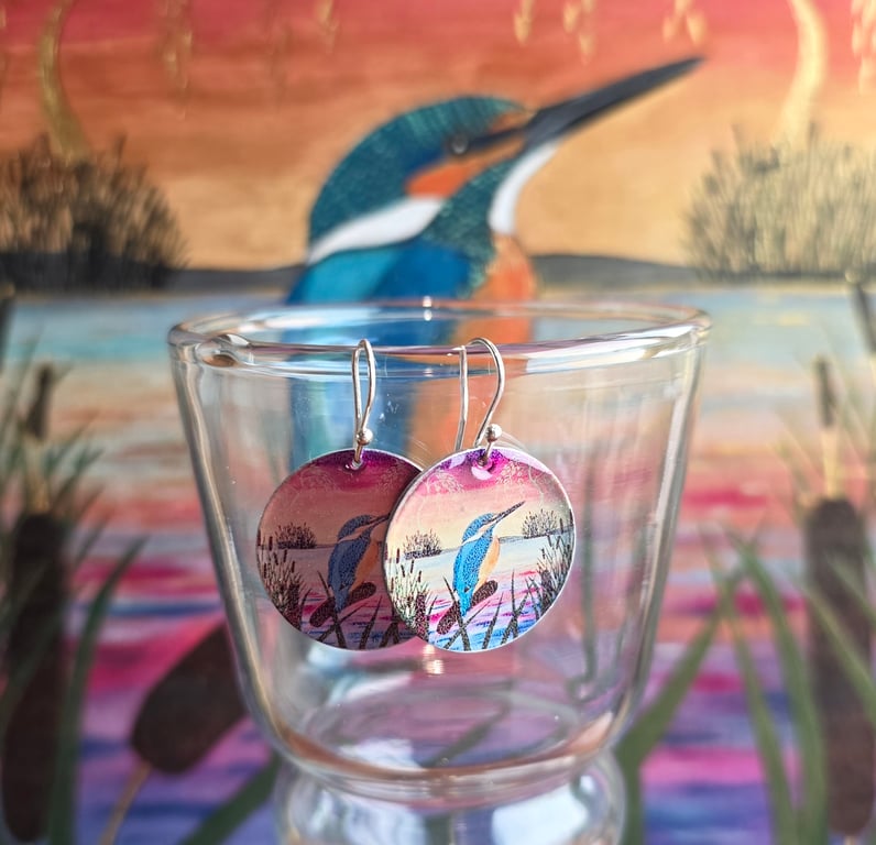 Sunset Fishing Standard Earrings 