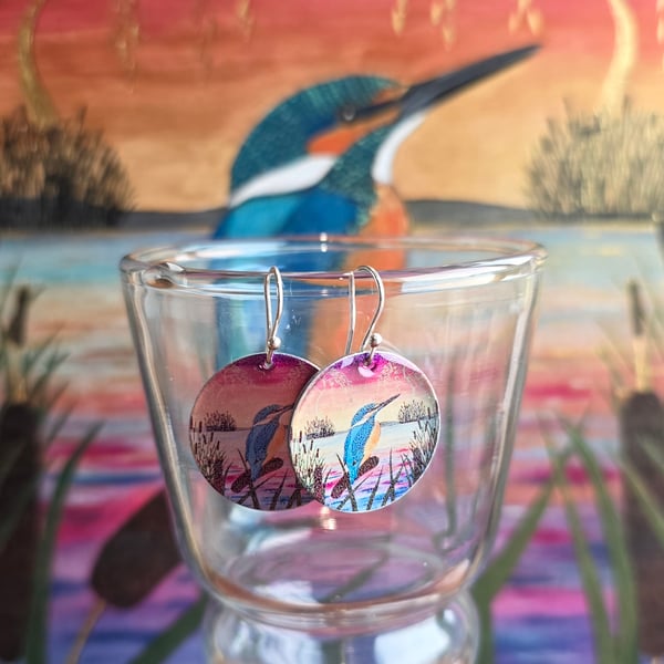 Sunset Fishing Standard Earrings 