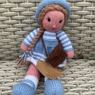 Hand knitted Doll