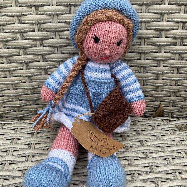 Hand knitted Doll